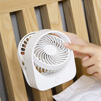 Ventilateurs de bureau multifonctionnels rechargeables personnalisés pour l'été, mini ventilateurs de bureau portables avec recharge USB, mini ventilateurs USB rechargeables