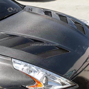 ฮู้ด<span class=keywords><strong>คาร์บอน</strong></span>ไฟเบอร์มีรูพรุน<span class=keywords><strong>ส</strong></span>ำหรับ Nissan 370Z Z34<span class=keywords><strong>ส</strong></span>ภาพใหม่ - Product Image 6