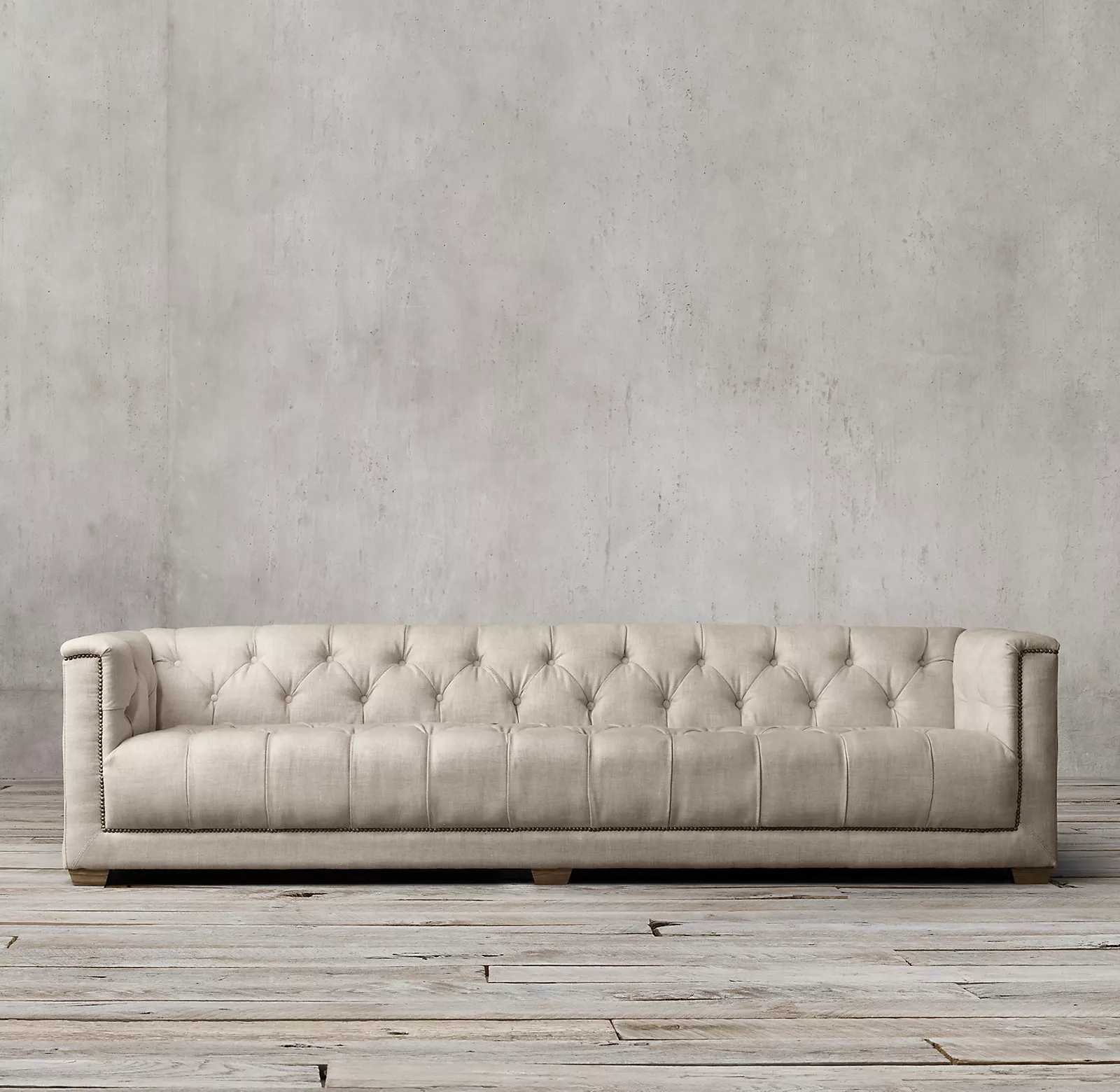 Hot Sale Elegant Modular Fabric/Leather sofa set Square Frame and Deep Button Tufting Savoy Sofa Living room Furniture