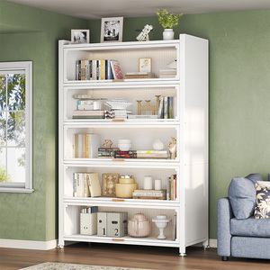 Estante de Acero Moderno Duradero Estantería Metálica Gabinete de Almacenamiento para Estudio Sala de Estar Cocina - Product Image 1