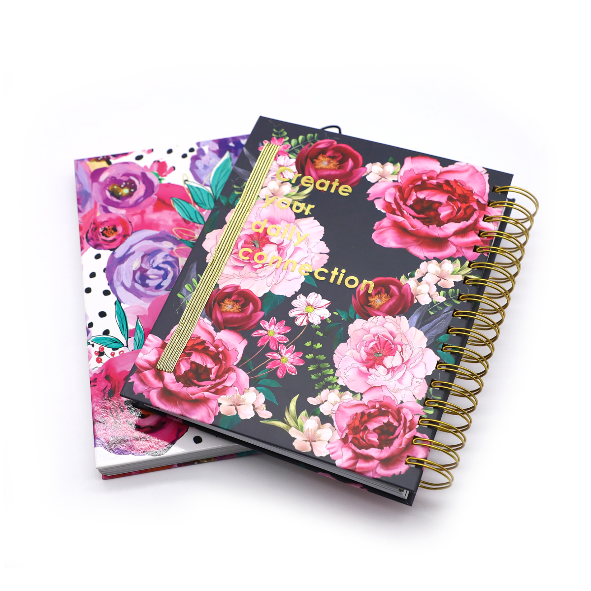 Тетрадь для упражнений на спирали с принтом