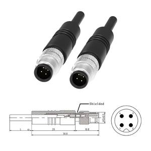 Conector Circular Impermeable M5, Nuevos Conjuntos de Conectores de Aviación, Cable de 4 Pines Blindado, Conectores de Cable con Enchufe para Soldar - Product Image 3
