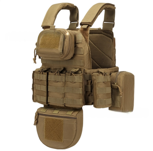 Chaleco Táctico DF16 Camuflaje Multifuncional con Sistema Molle Extendido, Transpirable y Resistente, Uniforme de Entrenamiento para Exteriores - Product Image 5