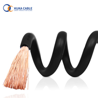 Câble électrique à noyau unique de 2mm, 10 mètres, pour batterie automobile, noir