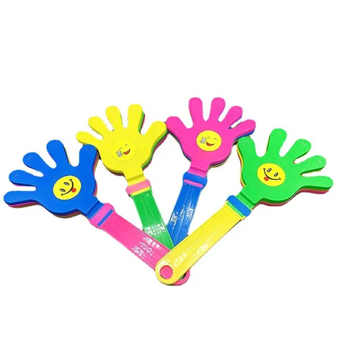 Bestseller Custom Cheer ing Noise Maker Kunststoff Fußball Fan Hand Clapper