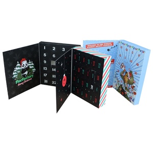 Custom CMYK Printing Hot Sale <strong>Advent</strong> <strong>Calendar</strong> Box with Corrugated Insert for WILD FLOWER <strong>SEED</strong> Packaging - Product Image 5