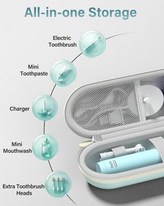 Étui de voyage pour brosse à dents Oral-B/Oral-B Pro 1000 1500 5000 <span class=keywords><strong>7000</strong></span> 7500 6000 9600/<span class=keywords><strong>Philips</strong></span> Brosse à dents électrique, conteneur portable - Product Image 6