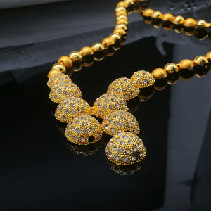 חסר צוואר סיטונאי באיכות גבוהה כלה תכשיטי סט אפריקאי שרשראות תכשיטי סט בנות BJ845 - Product Image 3