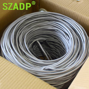 Usine OEM | Câble Ethernet de câble LAN réseau CAT5E | Test de passage de <span class=keywords><strong>gaine</strong></span> UTP FTP 23AWG 24AWG CU/CCA PVC/LSZH | Personnalisation - Product Image 4