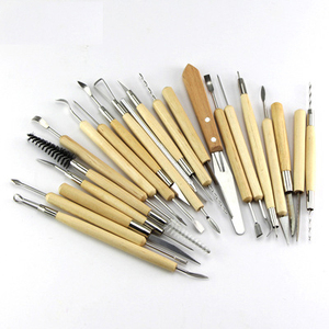 Ensemble d'outils d'artisanat en bois pour la sculpture et le modelage, 22 pièces, personnalisé, 90G - Product Image 1