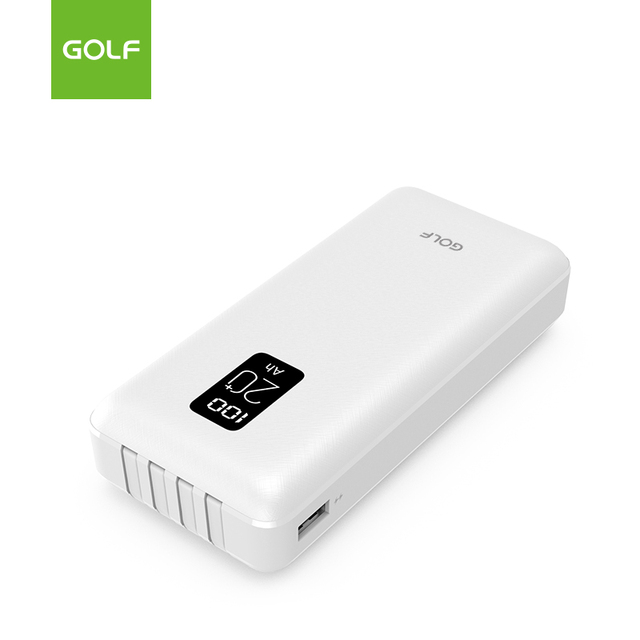 Wholesale Customized Built in Cable Power Bank Polymer Mobile Charger LCD Digital High Capacity Power Bank 20000mah With Cable
