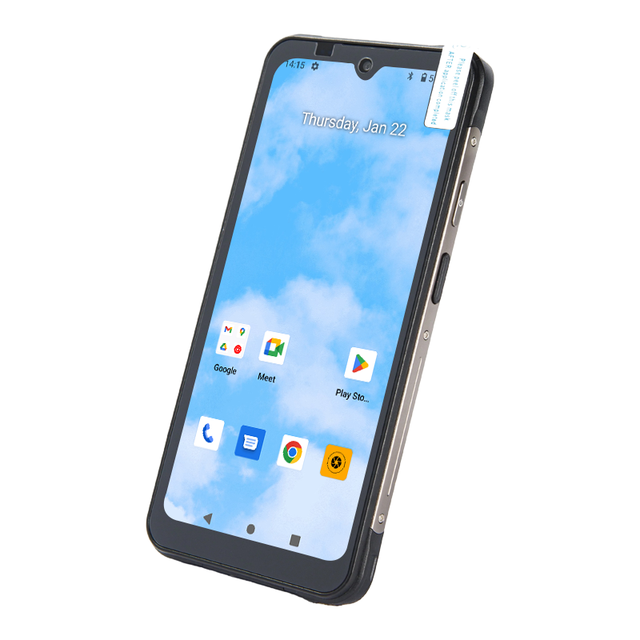 6.08 Inch Rugged Handheld Android 12 PDA Terminal Data Collector QR Code Barcode Scanner Industrial  6GB+128GB