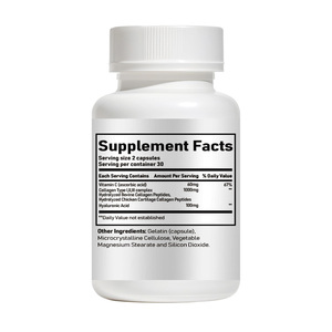 Cápsulas de Colágeno con <span class=keywords><strong>Vitamina</strong></span> C y Ácido Hialurónico de Marca Privada OEM para una Mejor Absorción, Apoyo para la Piel y Salud del Adulto - Product Image 4