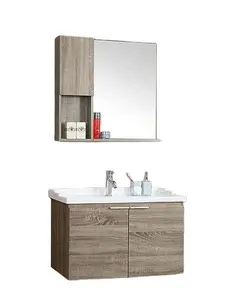 Modern style bathroom vanity cabinets with light for home/hotel