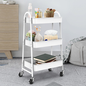 Carrito Móvil Multifuncional al por Mayor, Estante de Almacenamiento de Aperitivos de Varias Capas para Sala de Estar y Cocina - Product Image 2