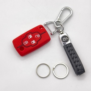 Produits chauds Prix d'usine en gros Matériau en silicone Porte-clés de haute qualité pour <span class=keywords><strong>Peugeot</strong></span> avec porte-clés - Product Image 1