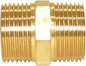 OEMカスタムCNC機械加工六角銅真鍮パイプ継手油圧電子複合部品 - Product Image 4