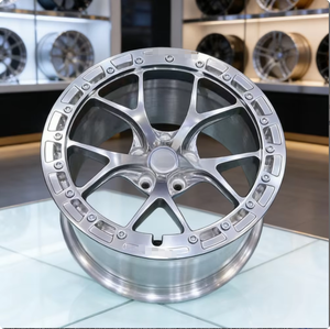 Jantes forgées Beadlock 17X10 18X11 ET25, jantes concaves profondes, 5X112 5X120, paire de jantes arrière pour <span class=keywords><strong>BMW</strong></span> M2 <span class=keywords><strong>M3</strong></span> M4 G80 G82 - Product Image 2
