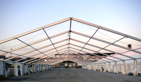 Carpa grande de perfil de aluminio para exterior de buena calidad, carpa para fiestas y eventos, para banquete de boda