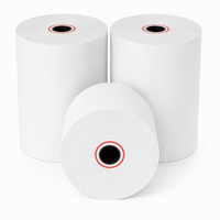 Gulungan Kertas Thermal 3 1/8 X 230 Ft 48gsm 80x80 Bebas BPA untuk Mesin POS Langsung dari Pabrik