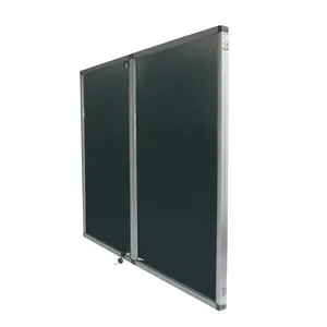 亚克力玻璃门橱柜展示板可锁板
