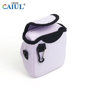 Sac de transport <span class=keywords><strong>pour</strong></span> <span class=keywords><strong>appareil</strong></span> <span class=keywords><strong>photo</strong></span> <span class=keywords><strong>Instax</strong></span> Mini12/<span class=keywords><strong>11</strong></span>, sac de rangement souple <span class=keywords><strong>pour</strong></span> <span class=keywords><strong>appareil</strong></span> <span class=keywords><strong>photo</strong></span> de voyage en plein air, anti-collision, couleur unie texturée - Product Image 4