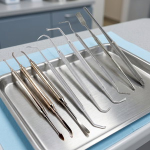 Kit d'instruments CP15 manuel pour rehaussement de sinus, éleveurs périosteaux certifiés CE Classe I pour accessoires d'équipement de thérapie orale - Product Image 3