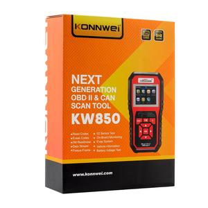 Herramienta de Diagnóstico OBD2 Completa KW850, Compatible con Múltiples Idiomas, Compatibilidad Universal con Automóviles, 12V DC, Actualización de Software Disponible - Product Image 3