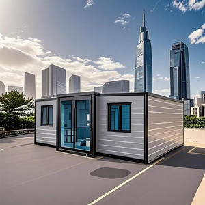 Contenedor de acero modular de 40 pies Diseño de tres habitaciones expandible para el hogar para el dormitorio - Product Image 2