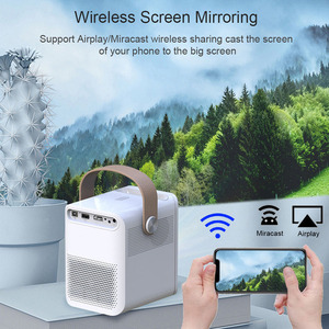Máy Chiếu Mini G08 Tùy Chọn <span class=keywords><strong>Android</strong></span> G08C Wifi Màu Xanh Răng Cho Điện Thoại Máy Chiếu Hỗ Trợ 1080P 3D Home Movie - Product Image 2