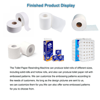Vente chaude faible investissement profit élevé et petite capacité de fabrication de papier toilette Machine