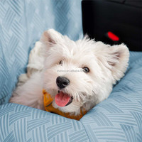 Zozooy Siège de Voiture pour Chien Grand Modèle, Lit de Voyage Rafraîchissant pour Siège Arrière, Spacieux, Durable, Lavable, Facile à Nettoyer, Idéal pour les Roadtrips
