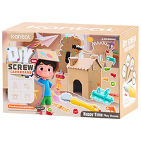 Kit d'assemblage éducatif Montessori pour enfants - Trousse d'outils d'ingénierie avec vis et écrous - Ensembles d'outils de construction - Coordination œil-main