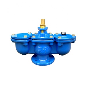Suministro de fábrica: Válvula de purga de aire manual de doble orificio de hierro fundido dúctil PN16, marca MIDAS, envío gratis, válvula de purga de aire automática. - Product Image 4