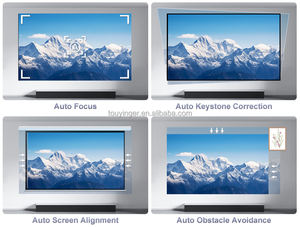 Proyector OEM GTV D9W Mini 2500 ANSI Nativo 1080P Full HD 4K Smart para Películas, Videojuegos, Cine en Casa, con Google TV, Control Remoto por Voz BT - Product Image 5