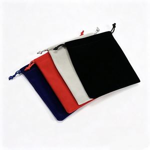 Pochette en velours avec cordon de serrage pour bijoux, cosmétiques, pierres précieuses, montres et plus encore - Product Image 5