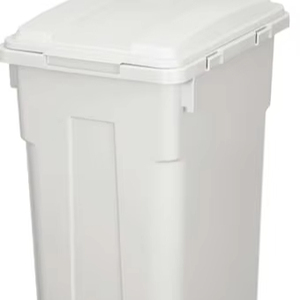 GREENSIDE Shinkigousei (Shin-<span class=keywords><strong>Kiba</strong></span>) Tonbo - Cubo de Basura Apilable de Fibra de Bambú con Tapa y Compartimentos Separados, 45 Litros, Blanco Gris - Product Image 2