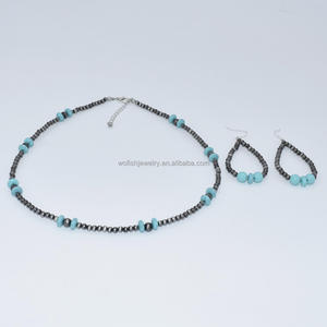 סגנון מערבי קטנטן נוואג פנינים פנינים בעבודת יד עגיל - Product Image 2