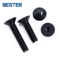 A4-70 en acier inoxydable 2507 18-8 douille Torx 6 lobes douille Torx ultra faible Csk tête plate hexalobulaire vis Torx à tête fraisée