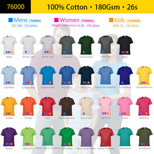 เสื้อยืดคอกลมแขนสั้นพิมพ์โลโก้ตามสั่ง สำหรับชุดยูนิฟอร์มบริษัท กิจกรรมทีม และของแจกเพื่อการส่งเสริมการขาย - Product Image 5