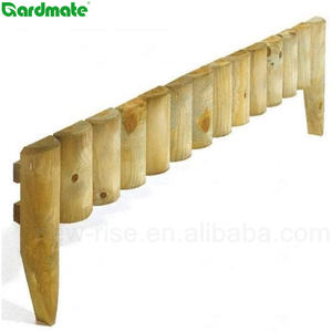 <span class=keywords><strong>Palissade</strong></span> <span class=keywords><strong>en</strong></span> <span class=keywords><strong>bois</strong></span> à pointes de bordure, clôture facile à enlacer, décoration de <span class=keywords><strong>jardin</strong></span>, paquet de 4 - Product Image 4