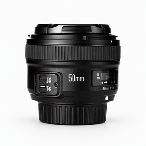 แฟชั่น YONGNUO YN 50 มม.F/1.8 AF เลนส์ YN50 มม.รูรับแสงเลนส์โฟกัสอัตโนมัติสำหรับกล้องนิคอน D3100 D5000D 5500 D3400 DSLR กล้อง - Product Image 2