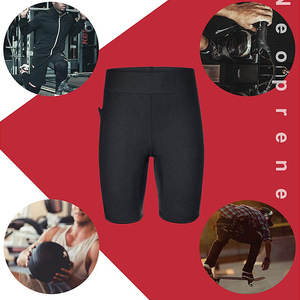 Néoprène hommes perte <span class=keywords><strong>de</strong></span> poids minceur Compression pantalons courts Gym Sport Leggings Shorts Sauna sueur chaude Thermo corps Shaper - Product Image 4