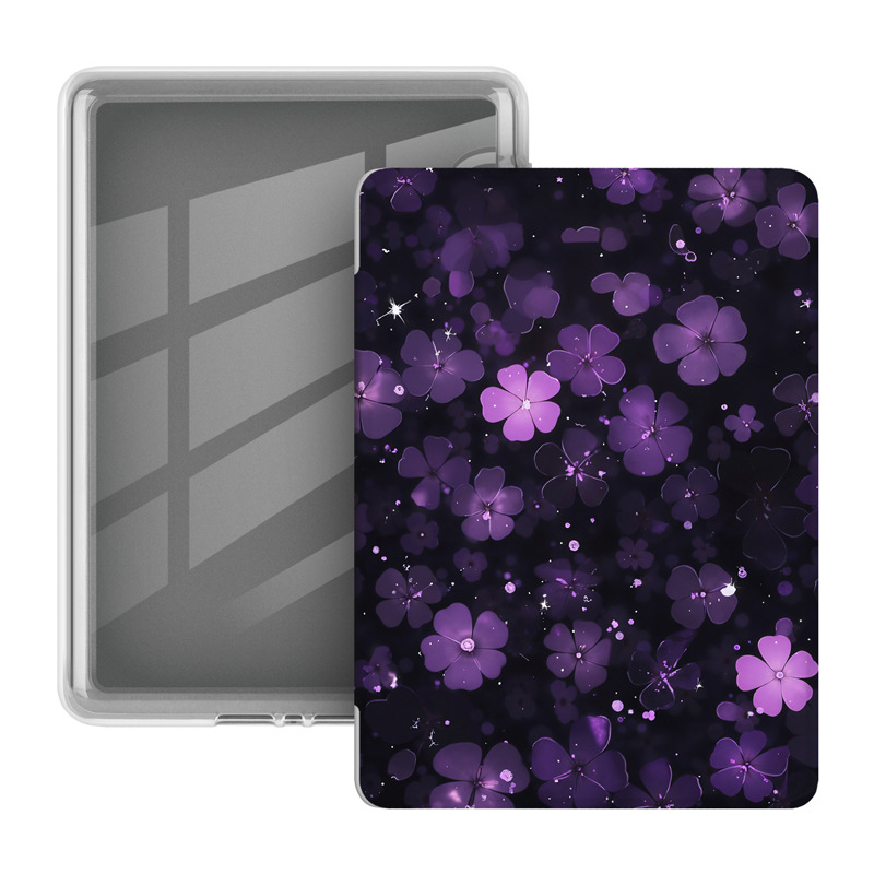 Fleurs violettes