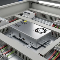 Alimentation à découpage S-360-12 AC/DC à sortie unique +12V 30A, boîtier métallique pour équipement intérieur