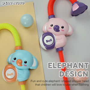 Pommeau <span class=keywords><strong>de</strong></span> Douche Électrique pour Bébé, Décoration <span class=keywords><strong>de</strong></span> Douche Éléphant Rose, Jouets d'Eau Arroseurs pour Enfants, Vente en Gros - Product Image 5