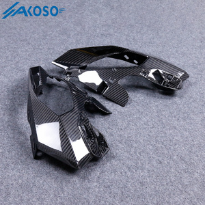AKOSO <span class=keywords><strong>F900XR</strong></span> <span class=keywords><strong>2023</strong></span> Carénages de carrosserie 3K Carénage de support de phare avant de moto en fibre de carbone sèche pour BMW F900R <span class=keywords><strong>F900XR</strong></span> 2020 + - Product Image 5