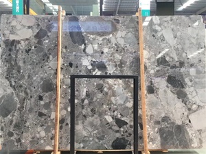 Mármol gris oscuro para azulejo <span class=keywords><strong>de</strong></span> <span class=keywords><strong>suelo</strong></span> <span class=keywords><strong>de</strong></span> mármol, piedra <span class=keywords><strong>de</strong></span> Río <span class=keywords><strong>de</strong></span> alta calidad, China - Product Image 4