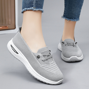 Femmes 2025 Fly tricot baskets décontracté Fitness marche léger matériau doux bas quantité minimale <span class=keywords><strong>de</strong></span> commande Design à la mode pour le printemps abordable - Product Image 6