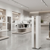 Diffuseur d'arômes électrique sans eau en métal de 1400 ml, à air froid, pour usage commercial, avec contrôle intelligent par application, pour bureau, hôtel, grands espaces